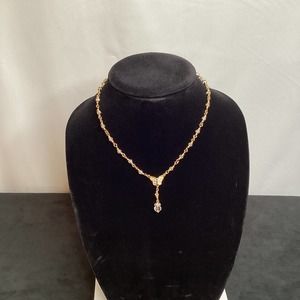 Swarovski Crystal Necklace with Butterfly